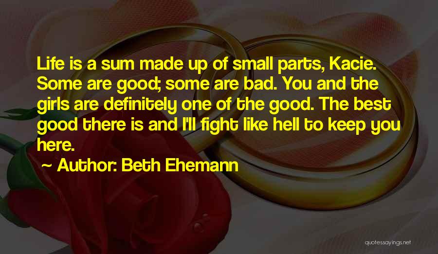 Fight Like Hell Quotes By Beth Ehemann