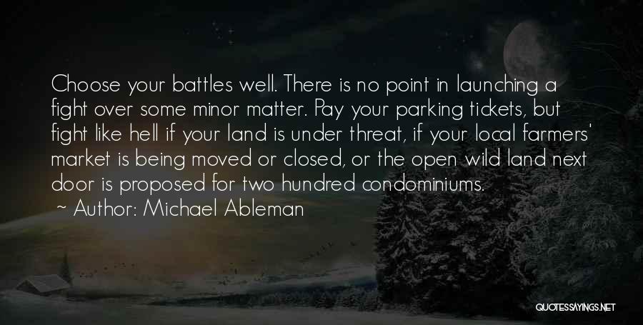 Fight Like Hell Quotes By Michael Ableman