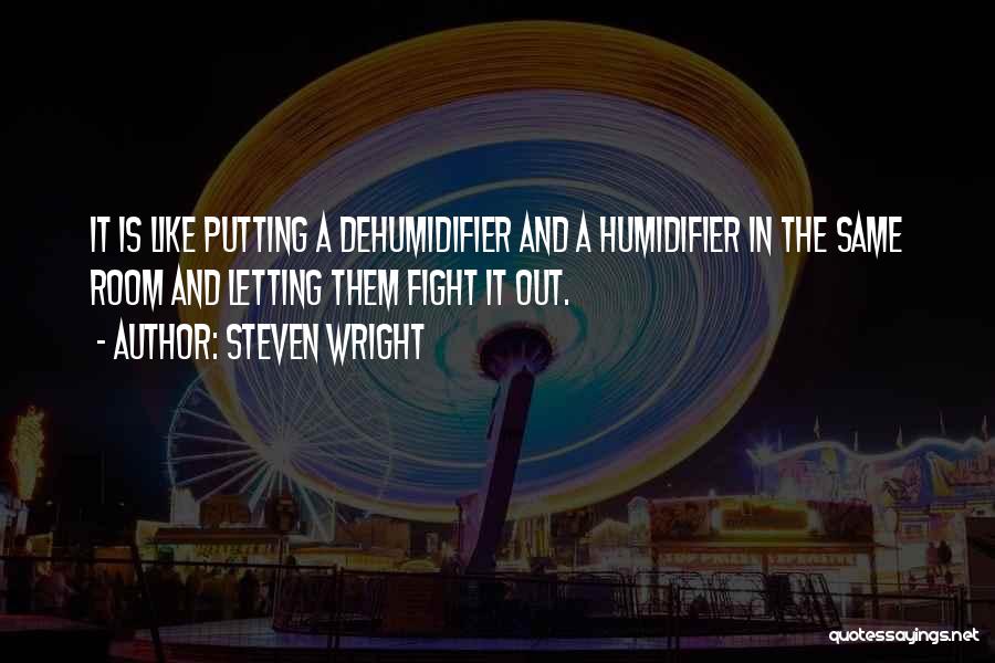 Fight Like Quotes By Steven Wright