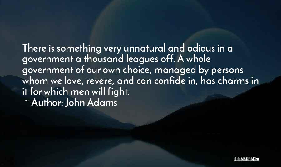 Fight Love Quotes By John Adams