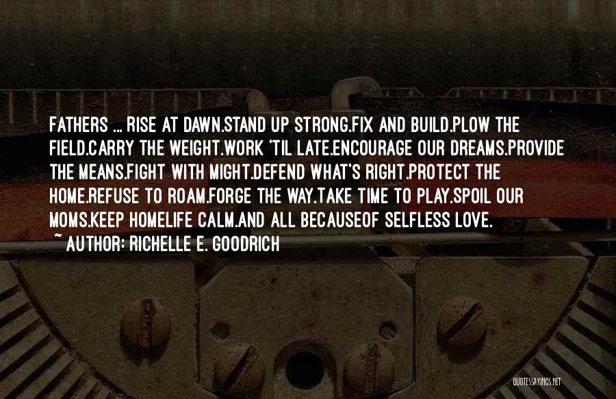 Fight Love Quotes By Richelle E. Goodrich