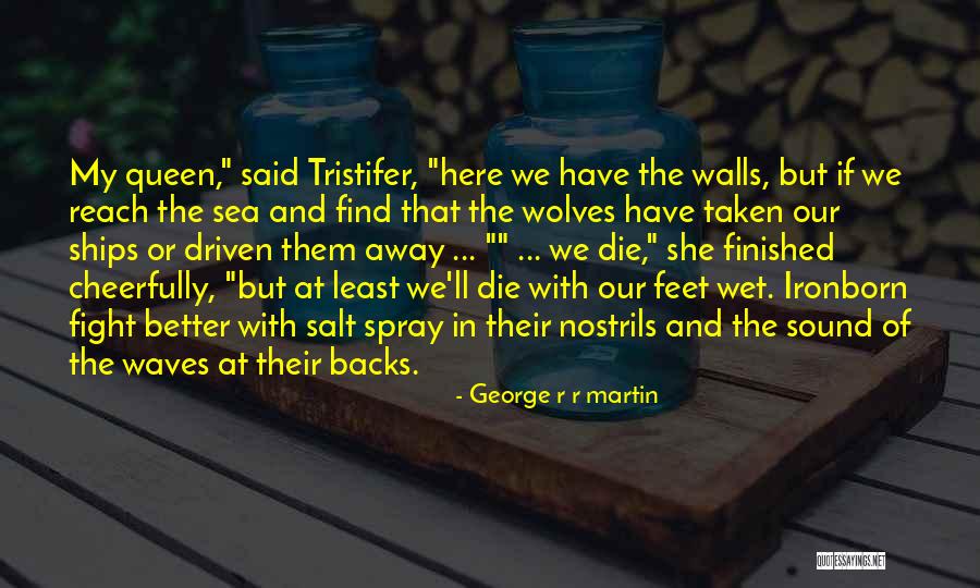 Fight Or Die Quotes By George R R Martin