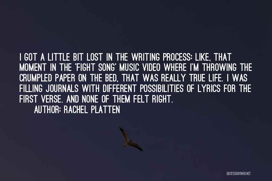 Fight Song Rachel Platten Quotes By Rachel Platten