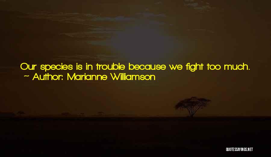Fight The Fear Quotes By Marianne Williamson