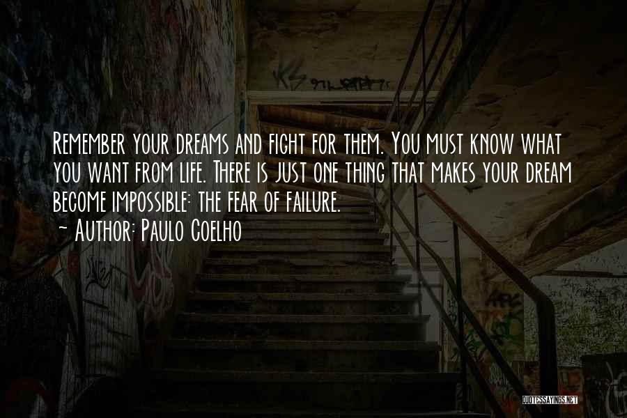 Fight The Fear Quotes By Paulo Coelho