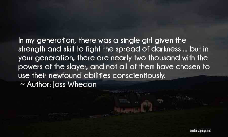 Fight The Power Quotes By Joss Whedon