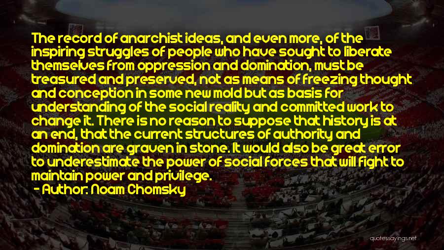 Fight The Power Quotes By Noam Chomsky