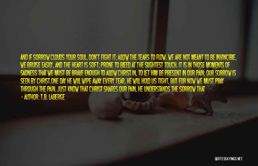 Fight Through Pain Quotes By T.B. LaBerge