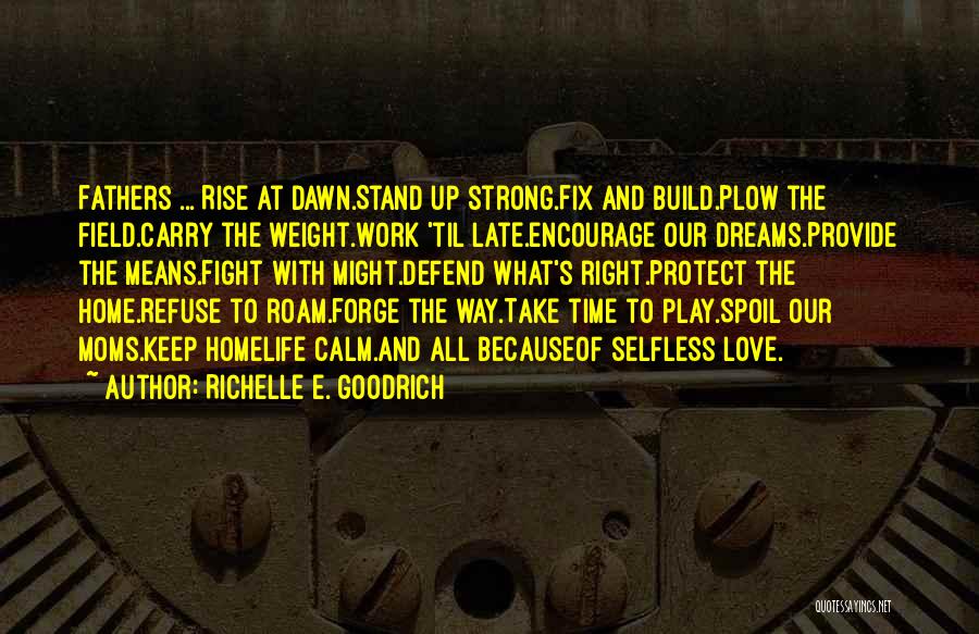 Fight With Love Quotes By Richelle E. Goodrich