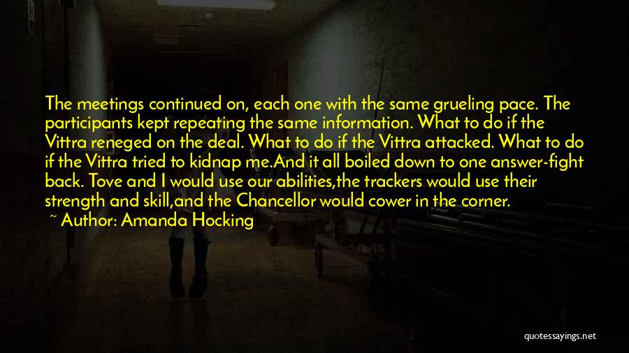 Fight With Me Quotes By Amanda Hocking