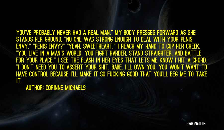 Fight Your Battle Quotes By Corinne Michaels