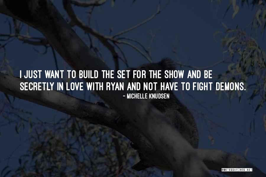 Fight Your Demons Quotes By Michelle Knudsen Fight Your Demons Quotes By Michelle Knudsen