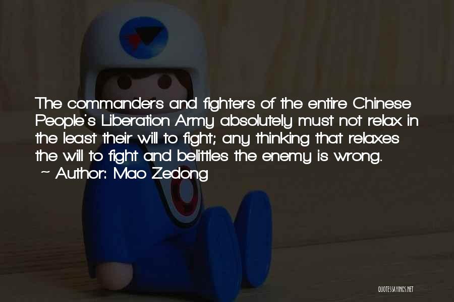 Fighters Fight Quotes By Mao Zedong