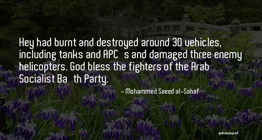 Fighters Quotes By Mohammed Saeed Al-Sahaf