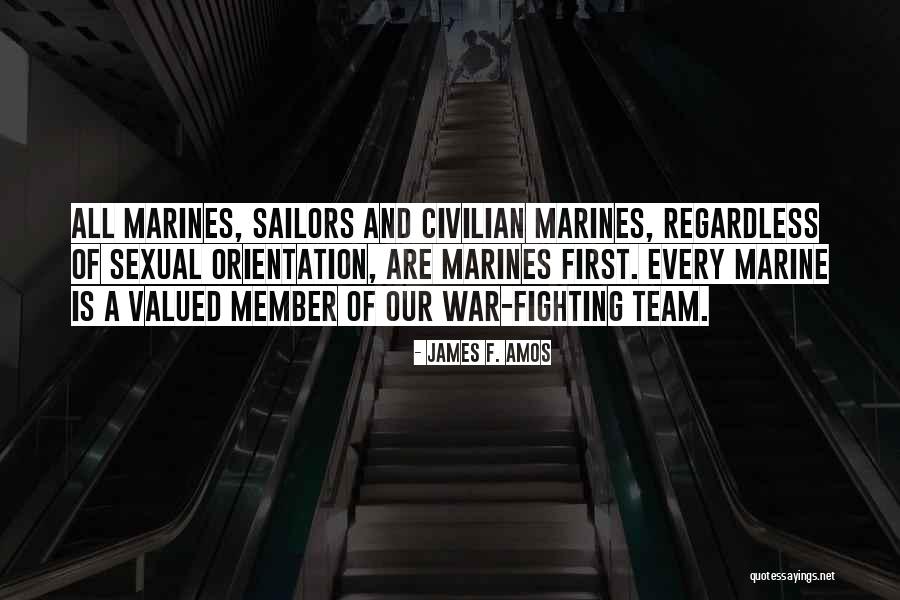 Fighting A War Quotes By James F. Amos Fighting A War Quotes By James F. Amos