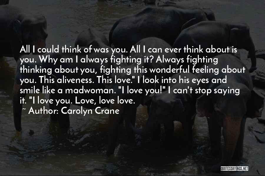 Fighting About Love Quotes By Carolyn Crane