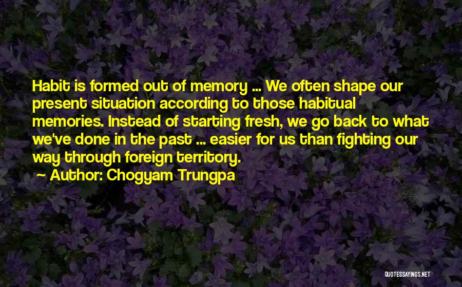 Fighting Back Quotes By Chogyam Trungpa