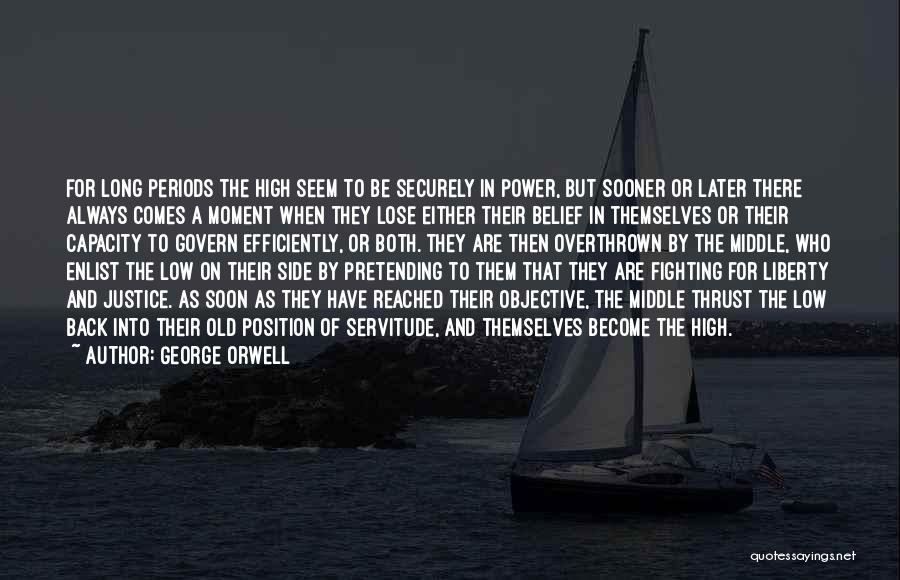 Fighting Back Quotes By George Orwell