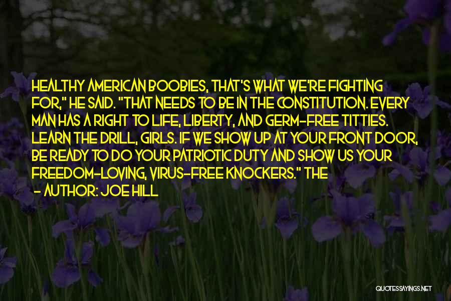 Fighting But Still Loving Quotes By Joe Hill