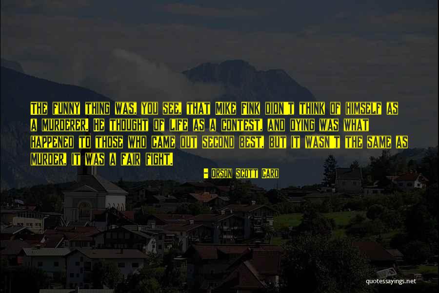 Fighting Fair Quotes By Orson Scott Card Fighting Fair Quotes By Orson Scott Card