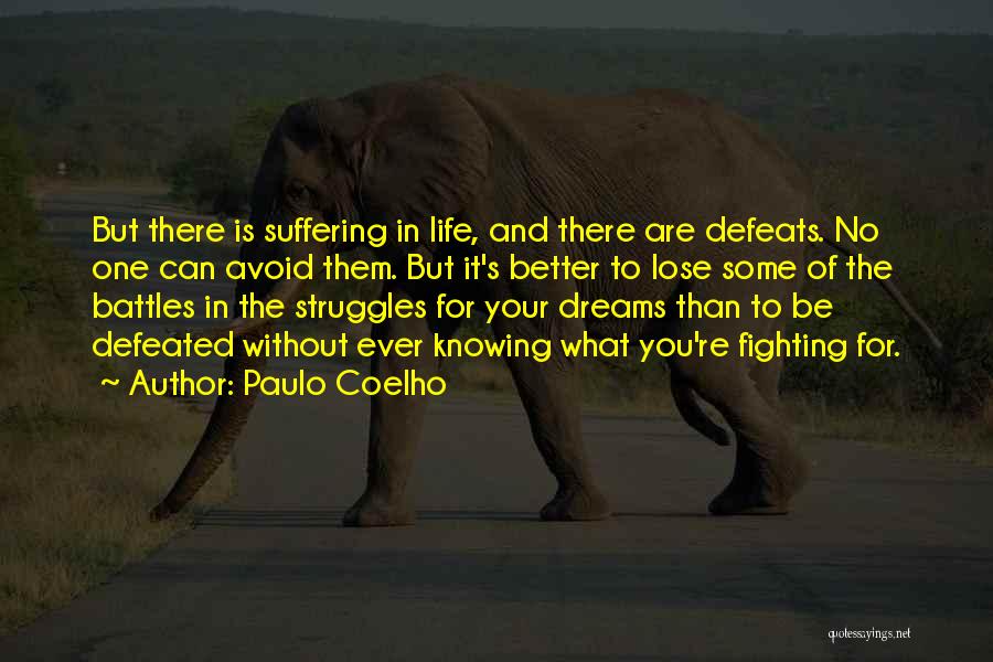 Fighting For A Better Life Quotes By Paulo Coelho