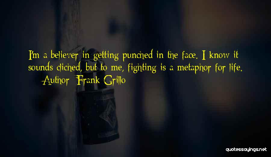 Fighting For Life Quotes By Frank Grillo