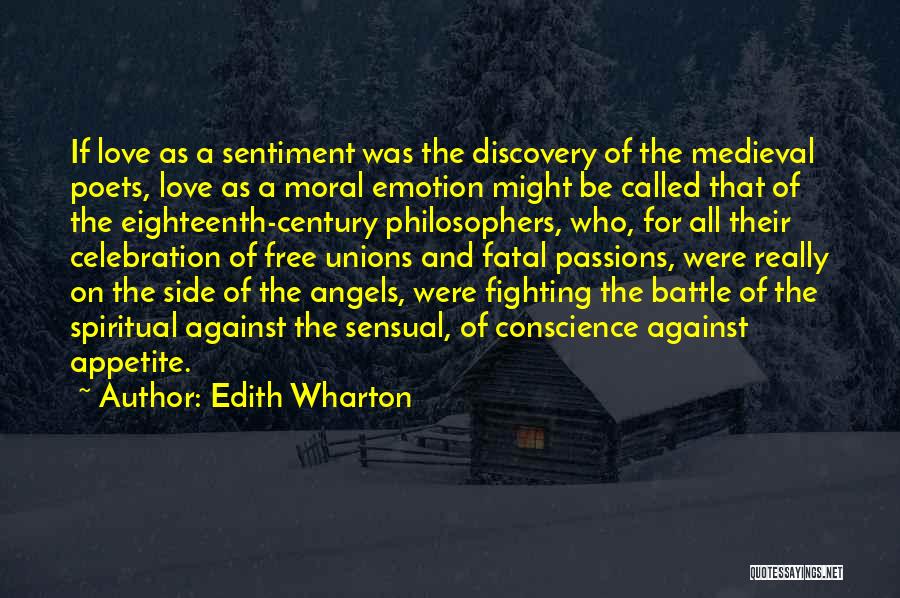 Fighting For Love Quotes By Edith Wharton