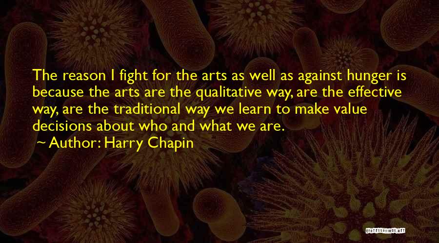 Fighting For No Reason Quotes By Harry Chapin