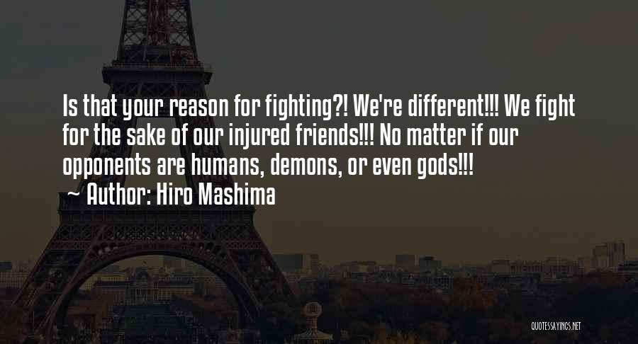 Fighting For No Reason Quotes By Hiro Mashima