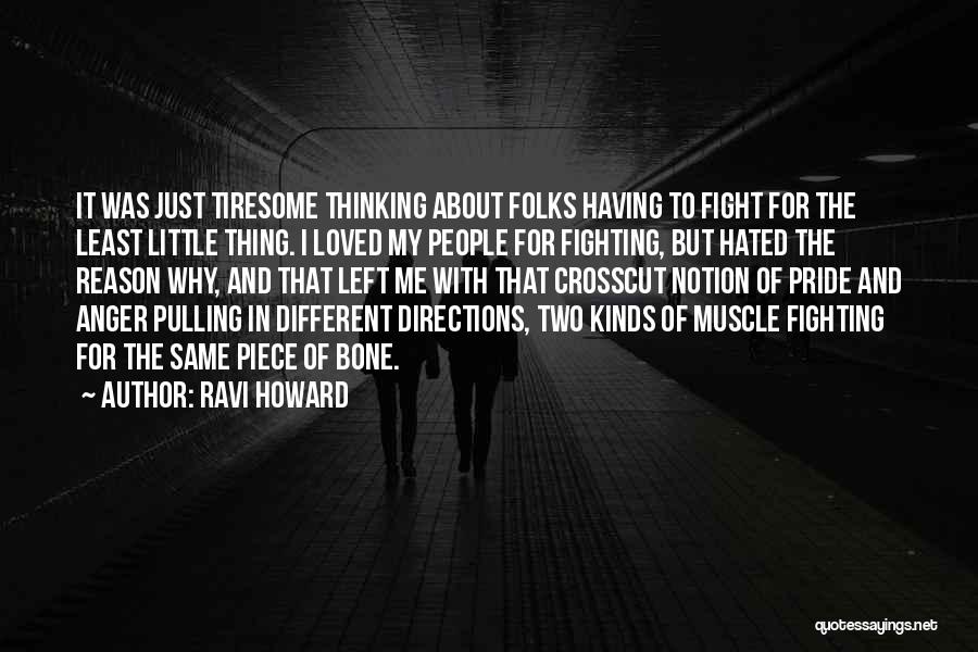 Fighting For No Reason Quotes By Ravi Howard