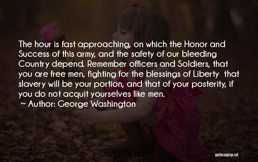 Fighting For Our Country Quotes By George Washington