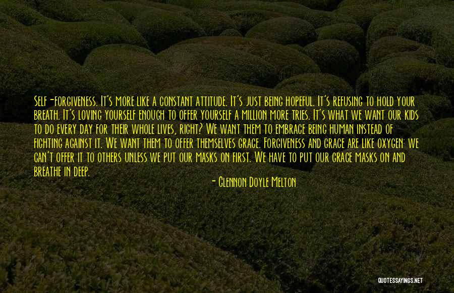 Fighting For Self Quotes By Glennon Doyle Melton