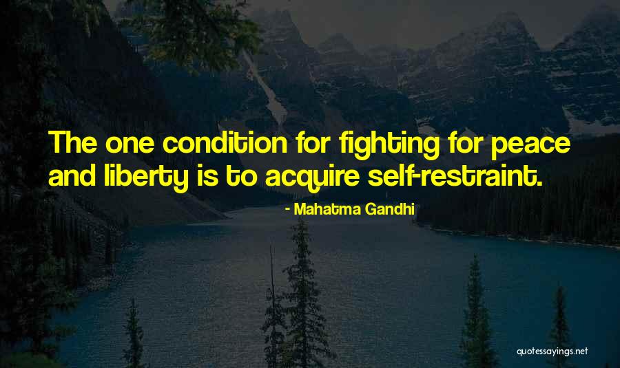 Fighting For Self Quotes By Mahatma Gandhi
