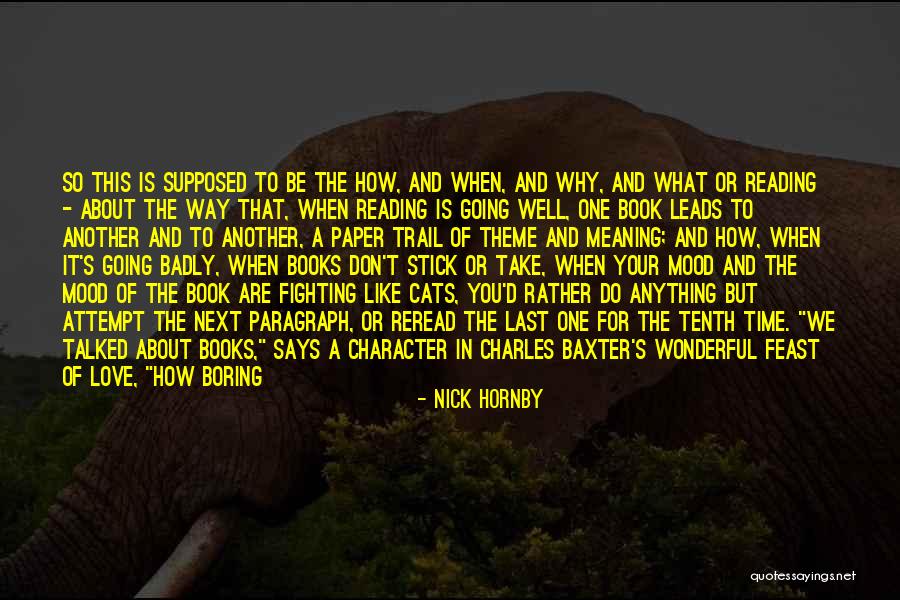 Fighting For Someone's Love Quotes By Nick Hornby