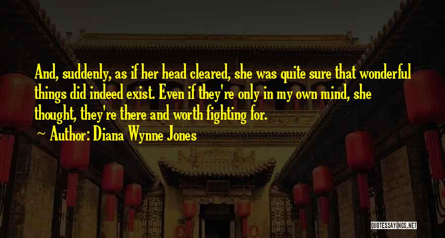 Fighting For Something Worth It Quotes By Diana Wynne Jones