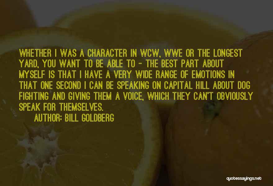 Fighting For You Quotes By Bill Goldberg