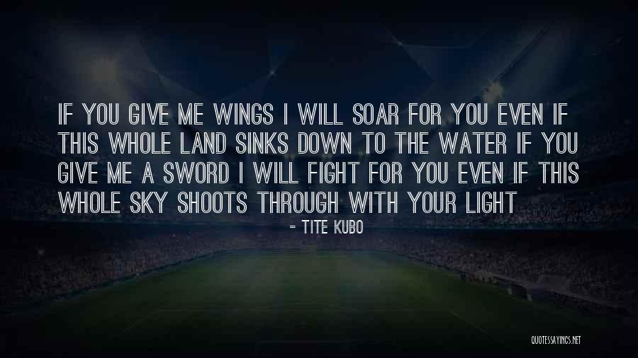 Fighting For You Quotes By Tite Kubo Fighting For You Quotes By Tite Kubo