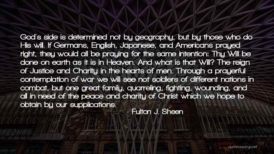 Fighting For Your Family Quotes By Fulton J. Sheen Fighting For Your Family Quotes By Fulton J. Sheen