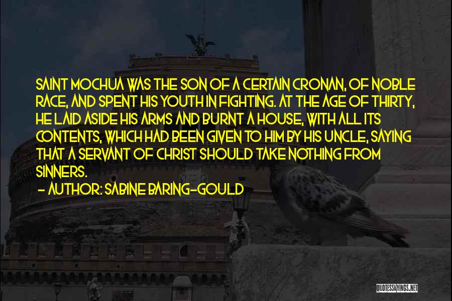 Fighting For Your Son Quotes By Sabine Baring-Gould