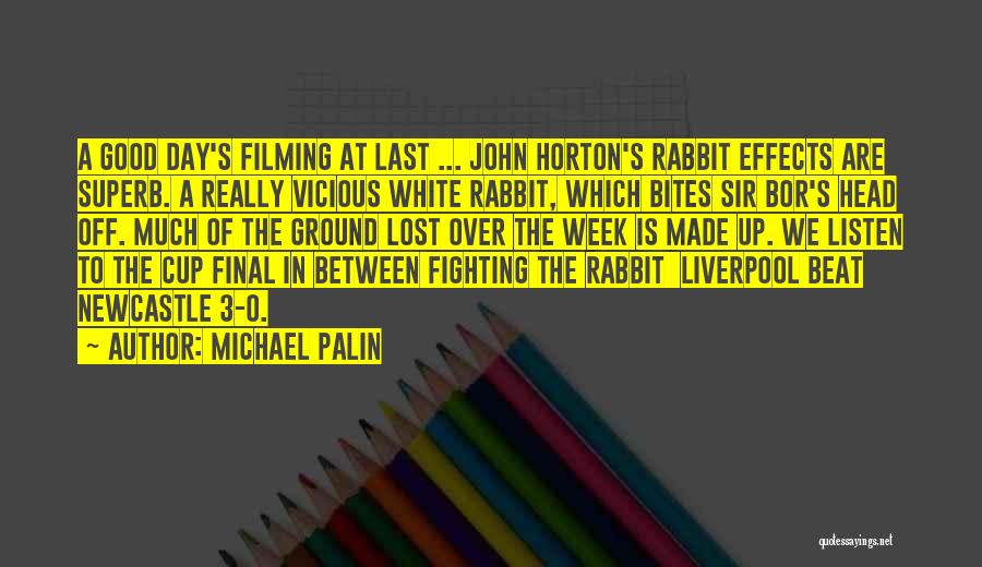 Fighting Ground Quotes By Michael Palin