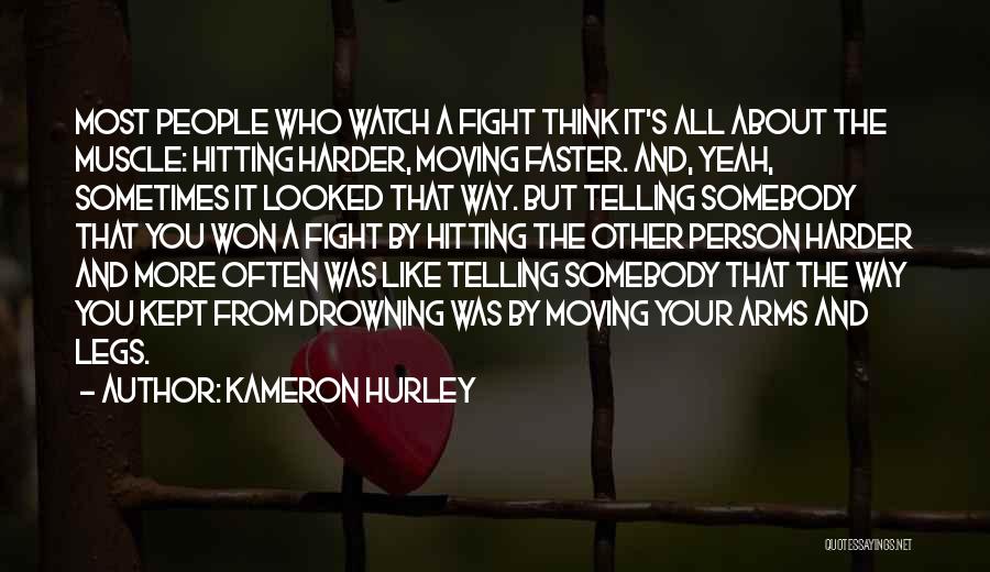 Fighting Harder Quotes By Kameron Hurley