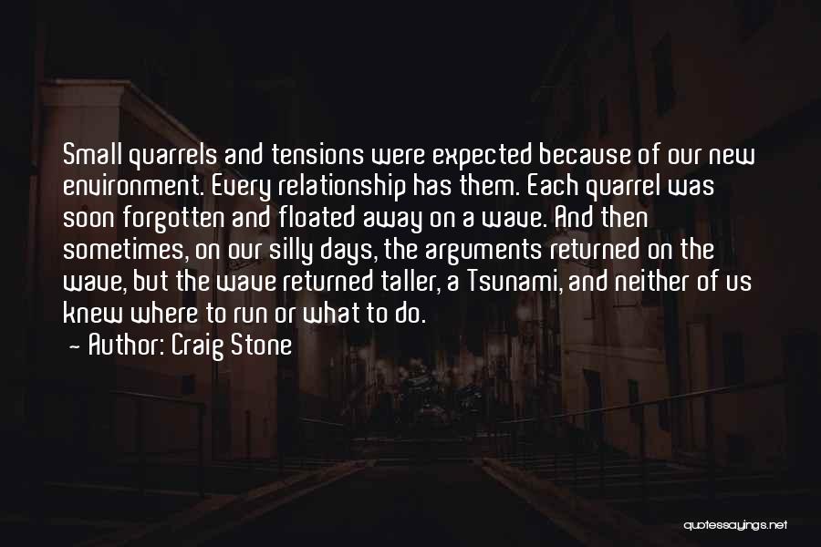 Fighting In Relationships Quotes By Craig Stone