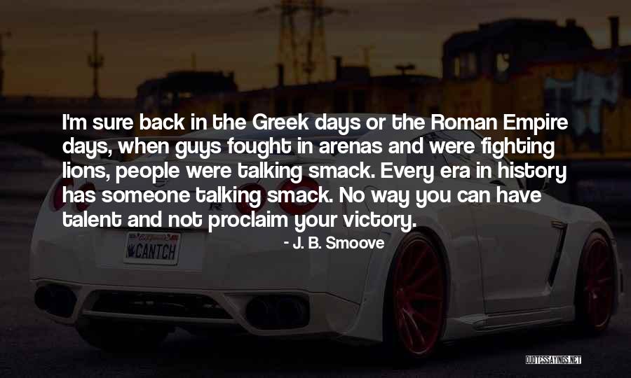 Fighting People Quotes By J. B. Smoove Fighting People Quotes By J. B. Smoove