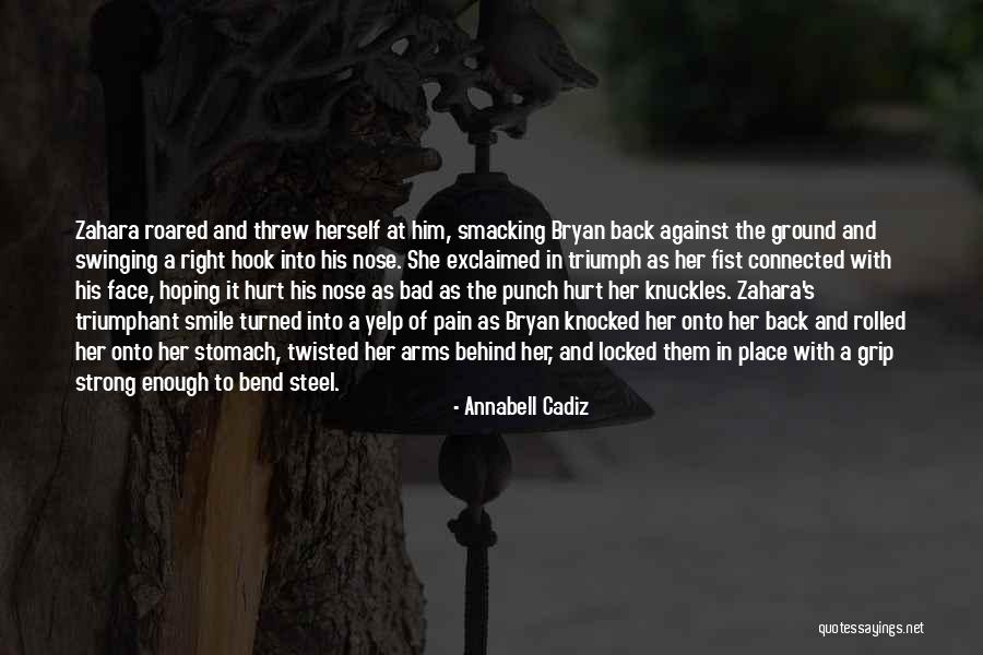 Fighting The Pain Quotes By Annabell Cadiz Fighting The Pain Quotes By Annabell Cadiz