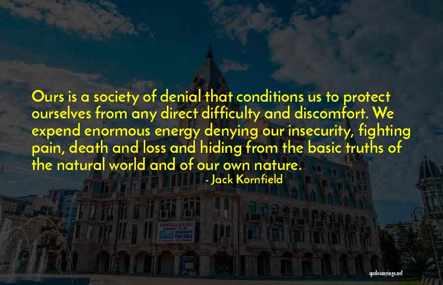 Fighting The Pain Quotes By Jack Kornfield Fighting The Pain Quotes By Jack Kornfield