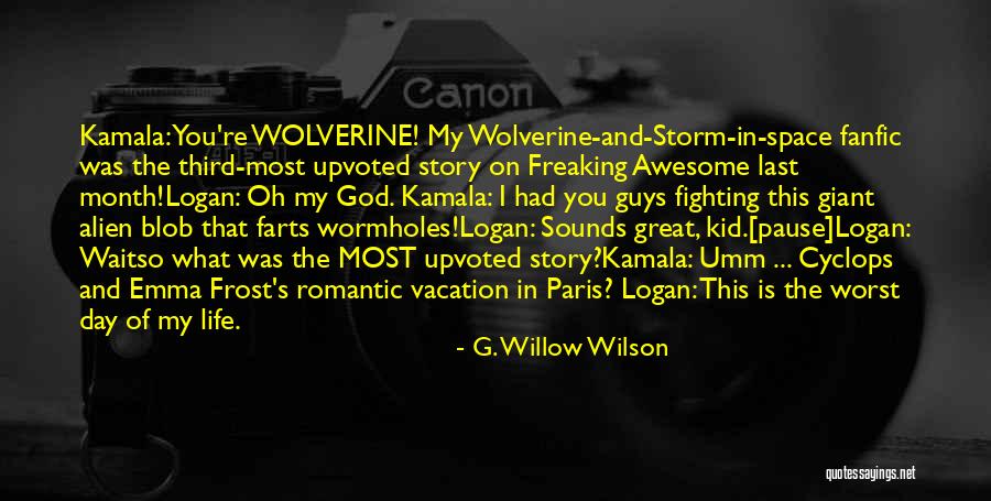 Fighting The Storm Quotes By G. Willow Wilson Fighting The Storm Quotes By G. Willow Wilson