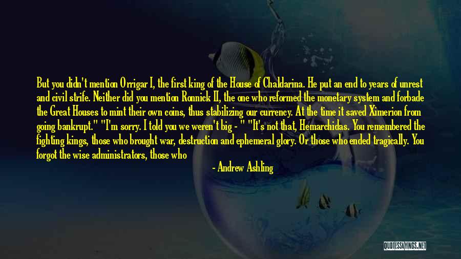 Fighting The System Quotes By Andrew Ashling