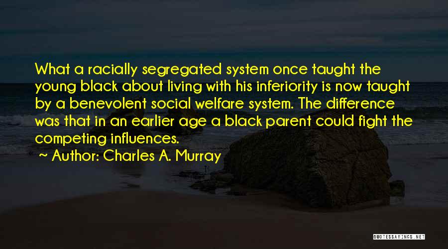 Fighting The System Quotes By Charles A. Murray