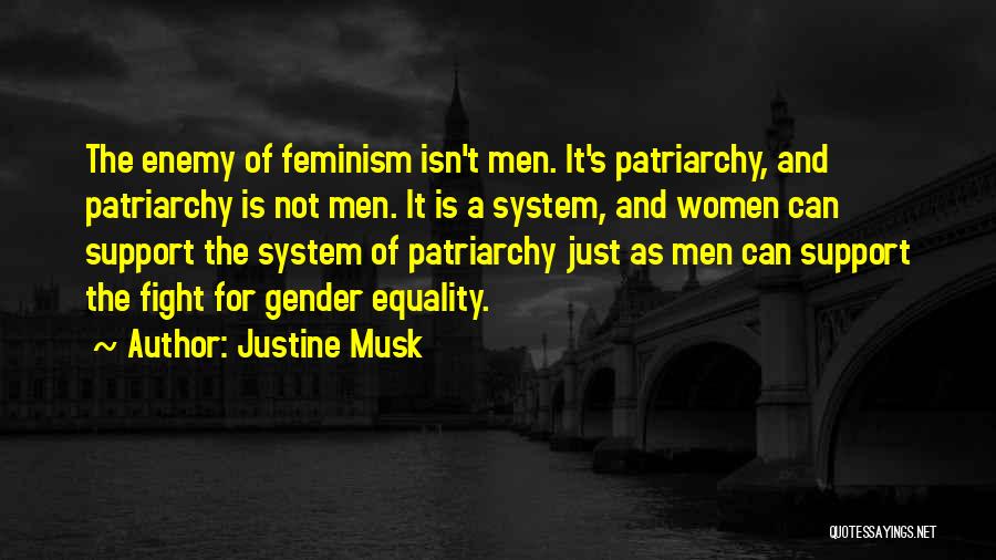 Fighting The System Quotes By Justine Musk
