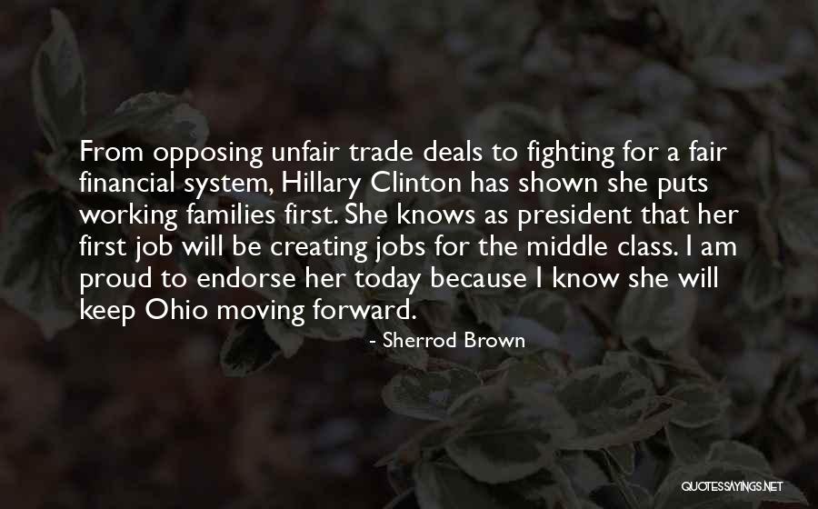 Fighting The System Quotes By Sherrod Brown